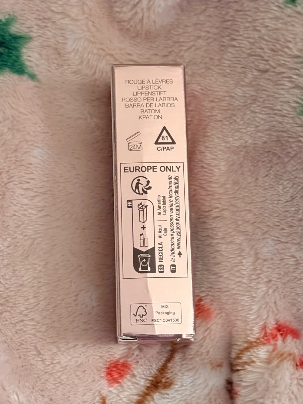 YSL Candy Glaze Lip Gloss Stick Limited Edition